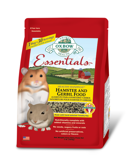 Oxbow Essentials Hamster and Gerbil Food - Click Image to Close